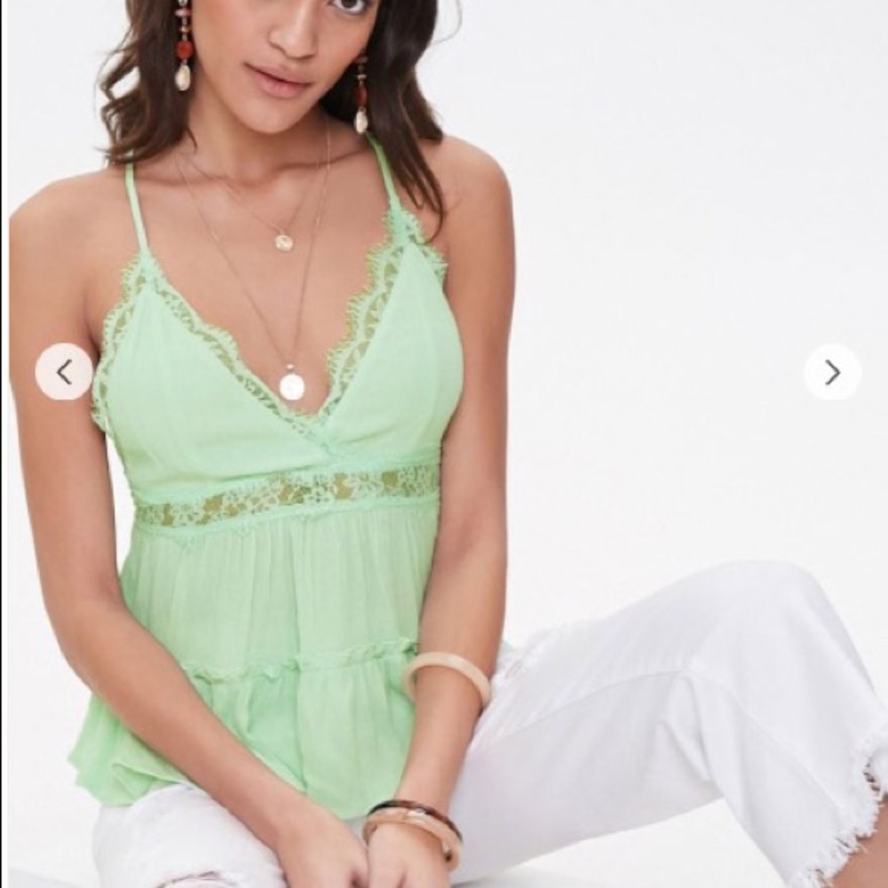 F21 tank top (white)